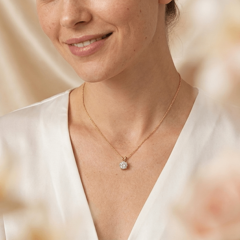 De Étoile Zircon Ketting