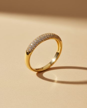 De Royale Dome Ring - Goud